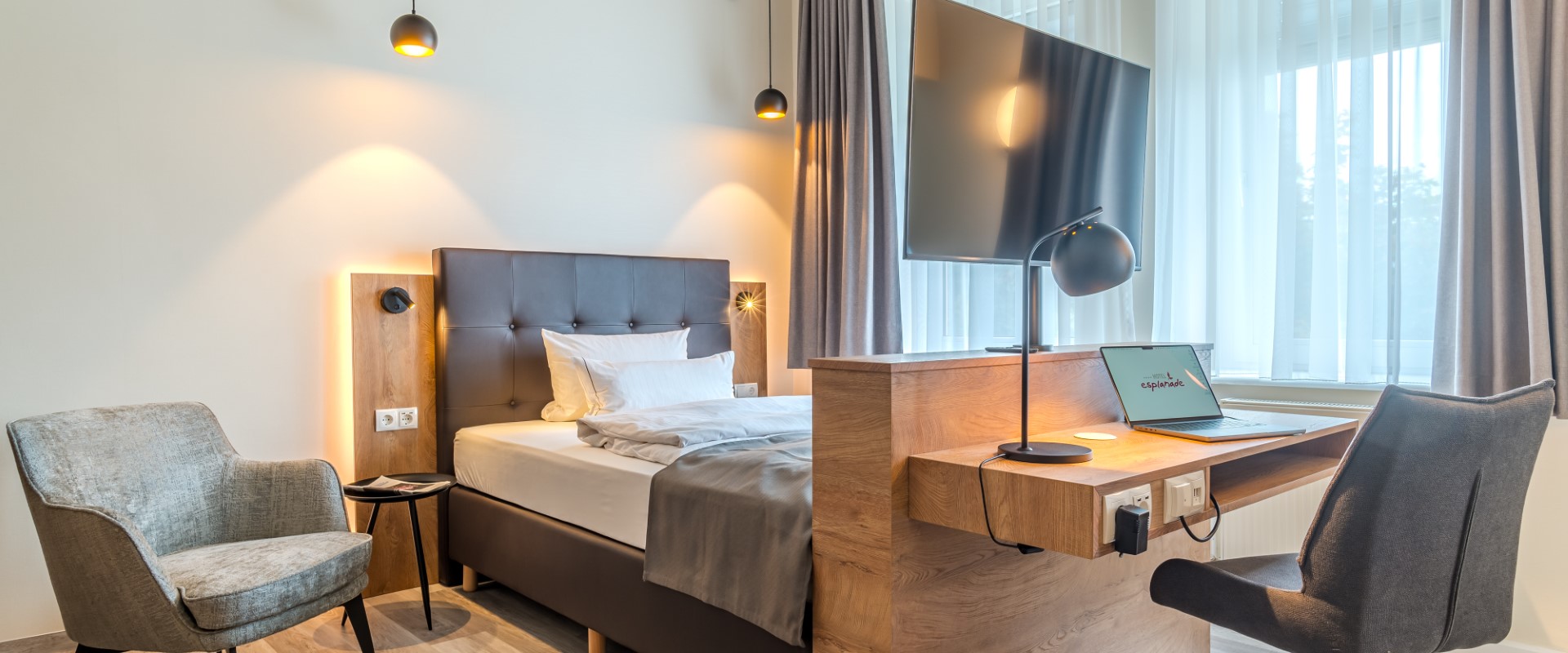 Innenansicht eines Apartments im Hotel Esplanade